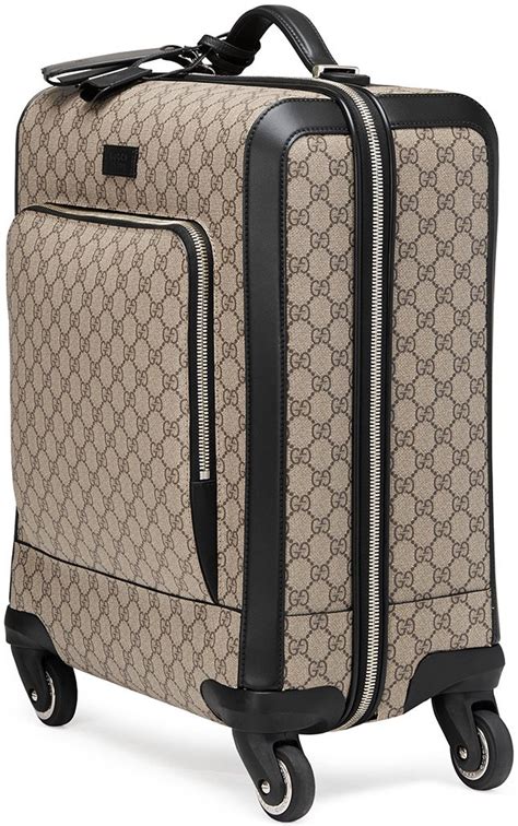 gucci leather suitcase 20s|gucci suitcase with wheels.